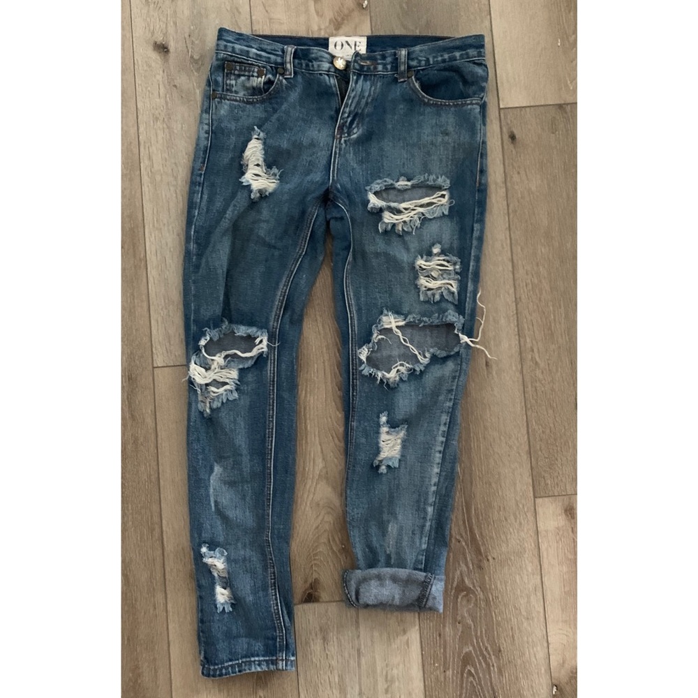One Teaspoon Awesome Baggies Jeans - SZ 25